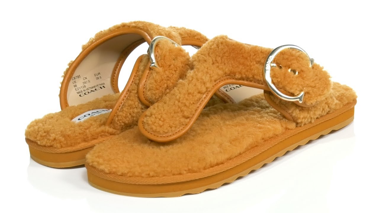 COACH Hollie Flip-Flops SKU: 9666431 - YouTube