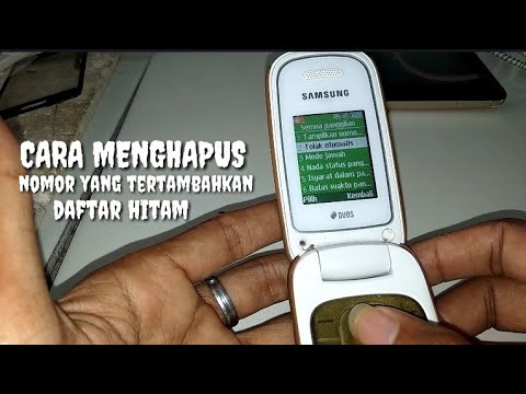 Video: Cara Menghapus Telepon Dari Daftar Hitam Di Samsung