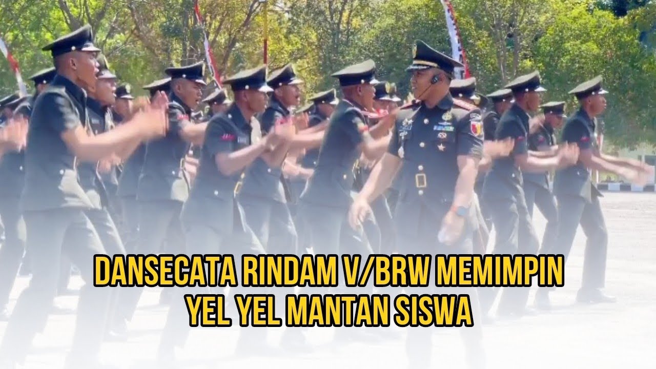 TARIAN MANTAN SISWA///DANSECATA RINDAM V/BRW LANGSUNG MEMIMPIN YEL YEL
