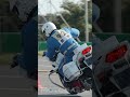 Japan's Elite Motorcycle Police Riding Technique on Honda CB1300P, 300kg+ #Motorcycle #Gymkhana