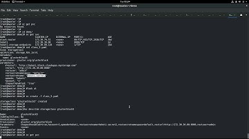 Dynamic Provisioning of Gluster Block Volumes