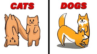 ALPHABET LORE but transformed from cats VS ALPHABET LORE but transformed from Dogs (Full A-Z)