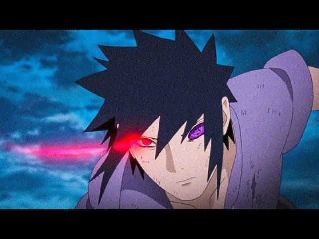 ENGLISH DUB] Sasuke vs Chino  Rinnegan vs Ketsuryugan on Make a GIF