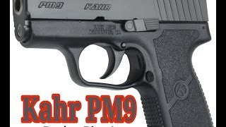 Kahr PM9 Black Diamond finish (New backup)