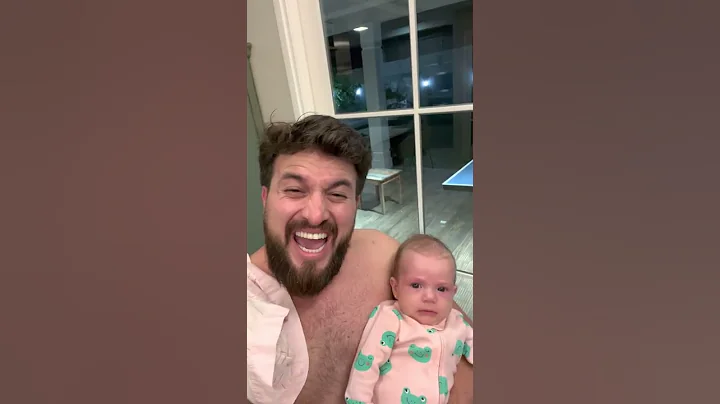 Dad Fake Cries to Stop Baby From Crying || ViralHog