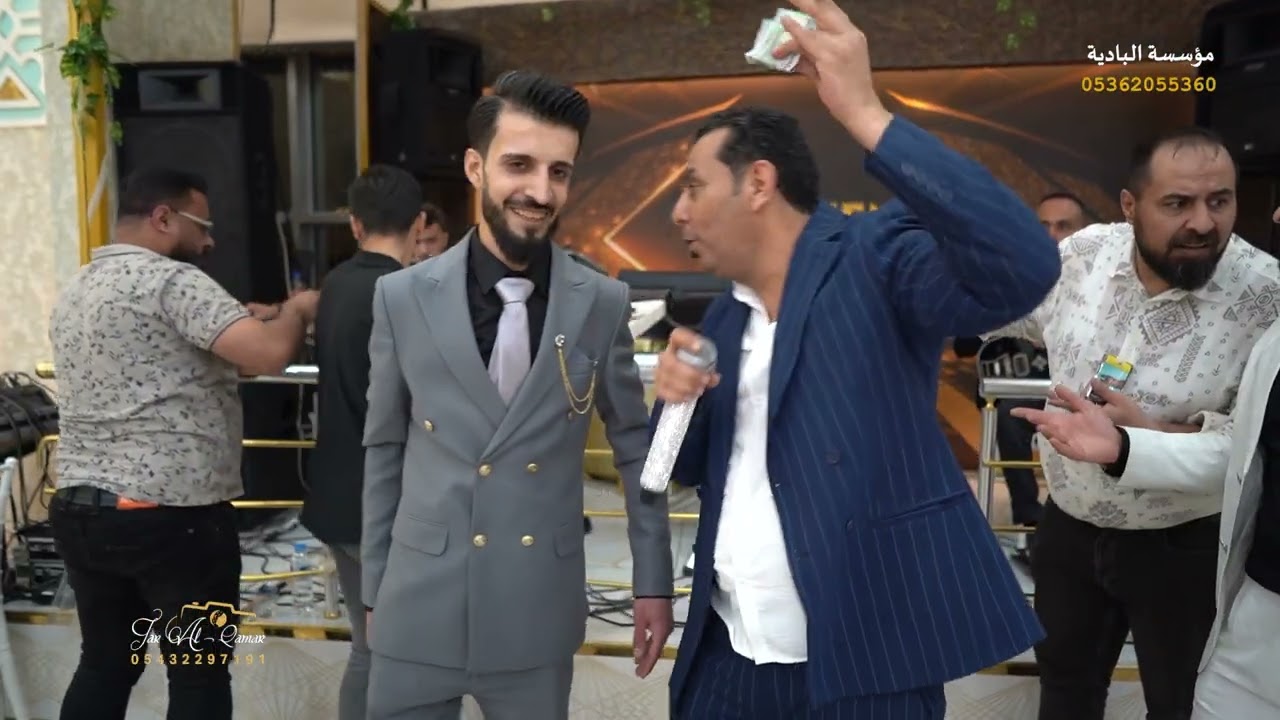 افراح الاغوات العريس محمد وليد بلال الفنان اسماعيل الاغا ج 2