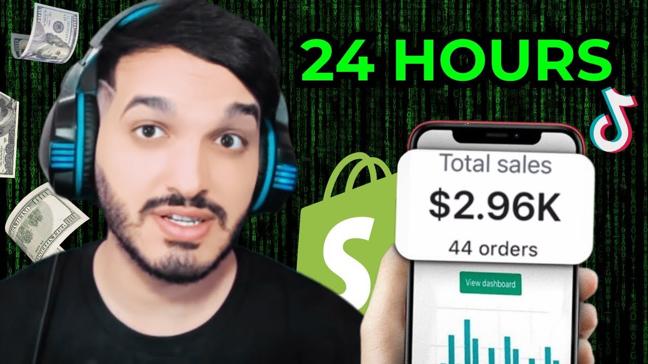 I Tried Dropshipping for 24 Hours... (INSANE RESULTS) YouTube