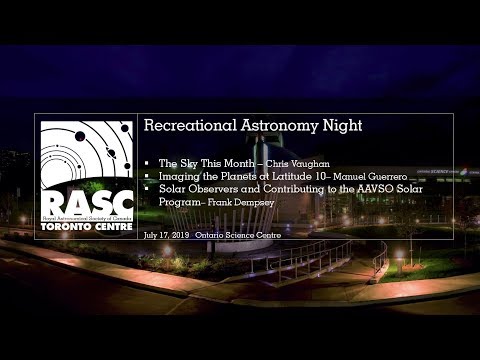 RASC-TC Recreational Astronomy