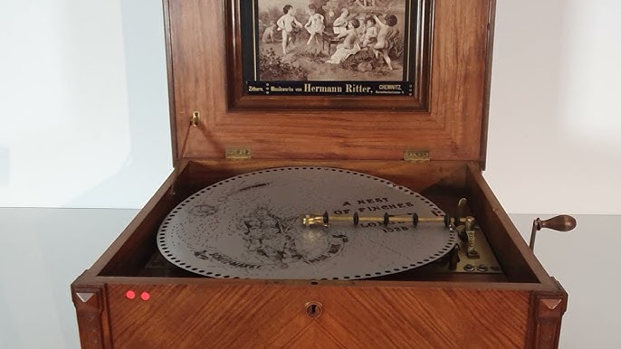 Polyphon Music Box - Large Disc Changing Music box 