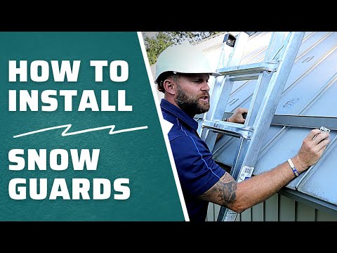 Video: Snow Holders On A Roof Made Of Corrugated Board, Including An Overview Of The Varieties, As Well As How To Correctly Calculate And Install