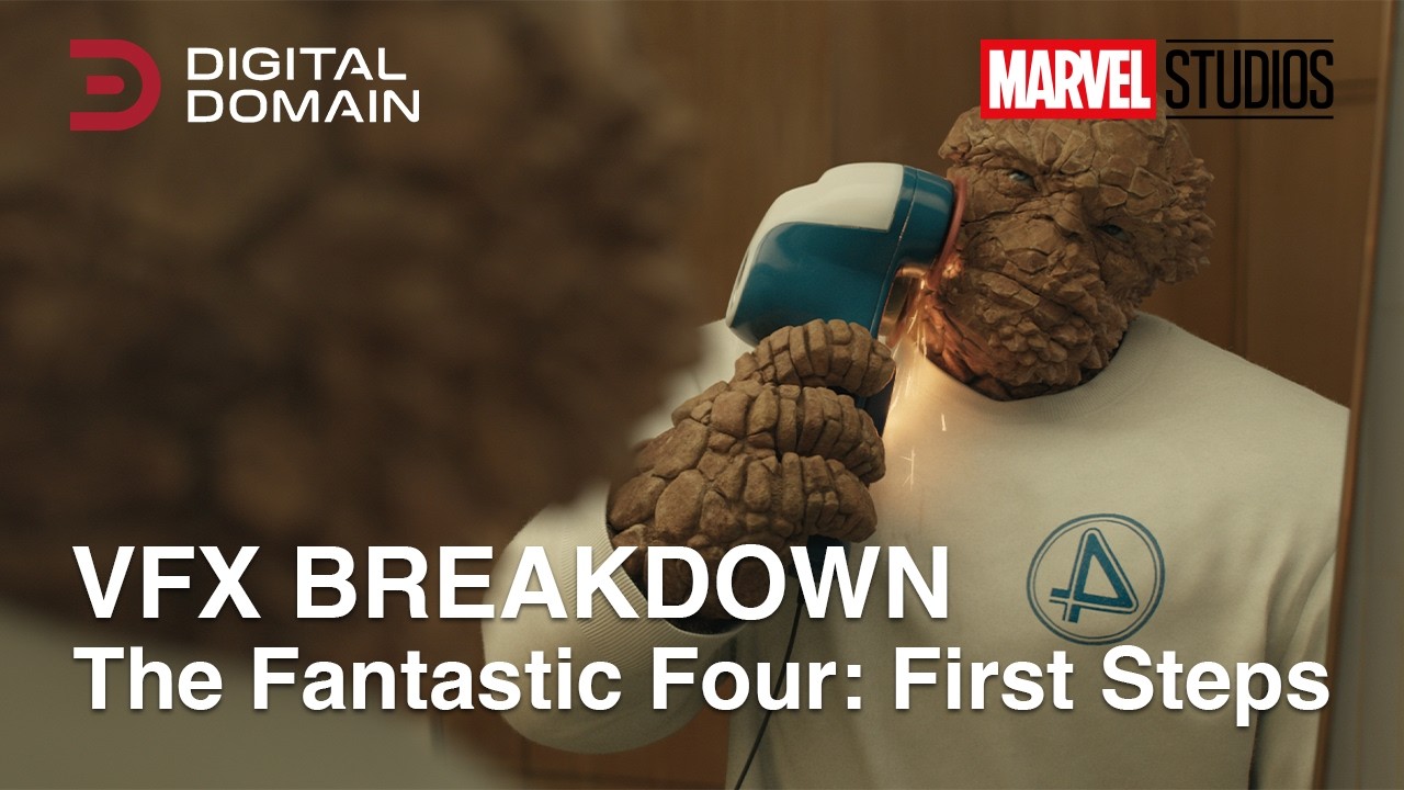 The Fantastic Four: First Steps | VFX Breakdown | Digital Domain - YouTube