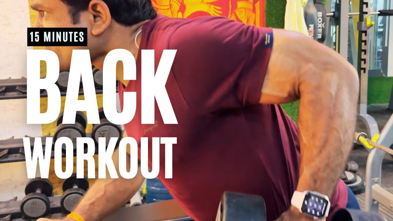 फुल बैक वर्कआउट विडियो II Full Back Workout Videos II Gym workout Video ...