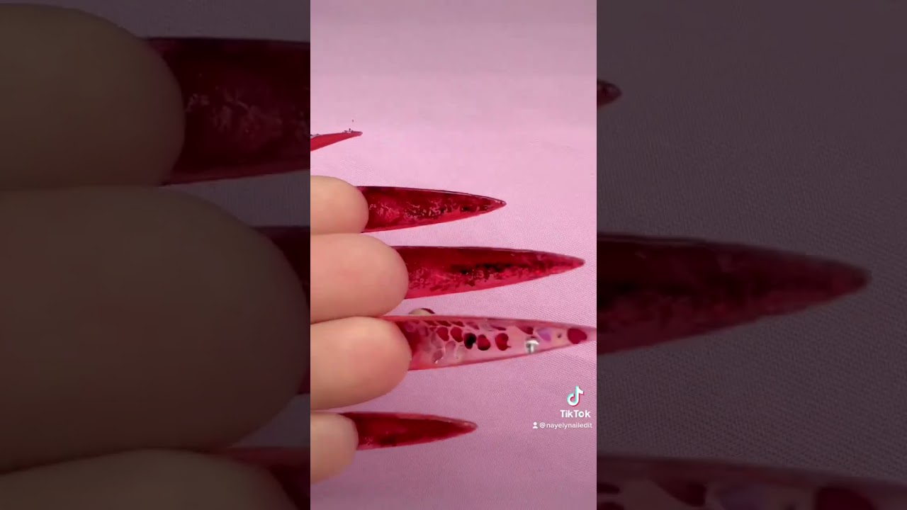 Tutorial on @NayelyNailedIt @NayelyNailediit ❤️ Valentines nails????♥️ #nayelynailedit #nailart