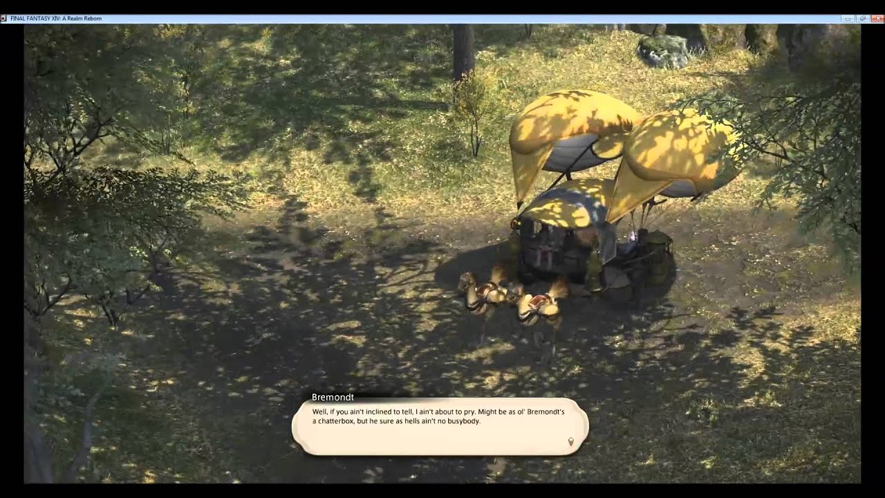 Final Fantasy XIV Story Gridania Part 1