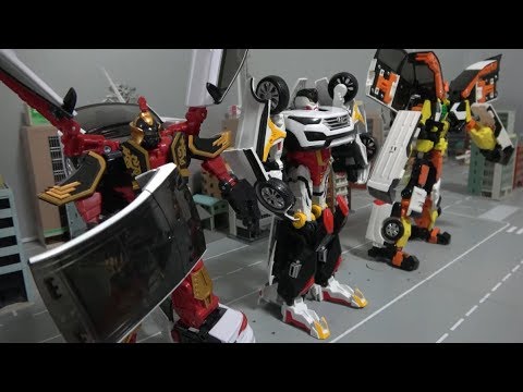 헬로카봇 화이트 로봇 장난감 변신 Hello Carbot White Robot Toys Transformation