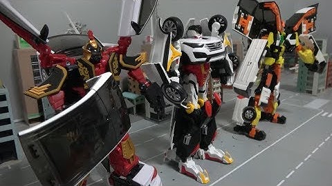 헬로카봇 화이트 로봇 장난감 변신 Hello Carbot White Robot Toys Transformation