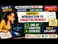 Class 9 Maths | Ganit Manjari| Chp-2 | Introduction to Linear Polynomials | End-of-Chapter Exercise|