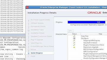 Oracle Enterprise Manager 12c upgrade oem12c from 12.1.0.3.0 (release 3) to 12.1.0.4.0 (release 4)