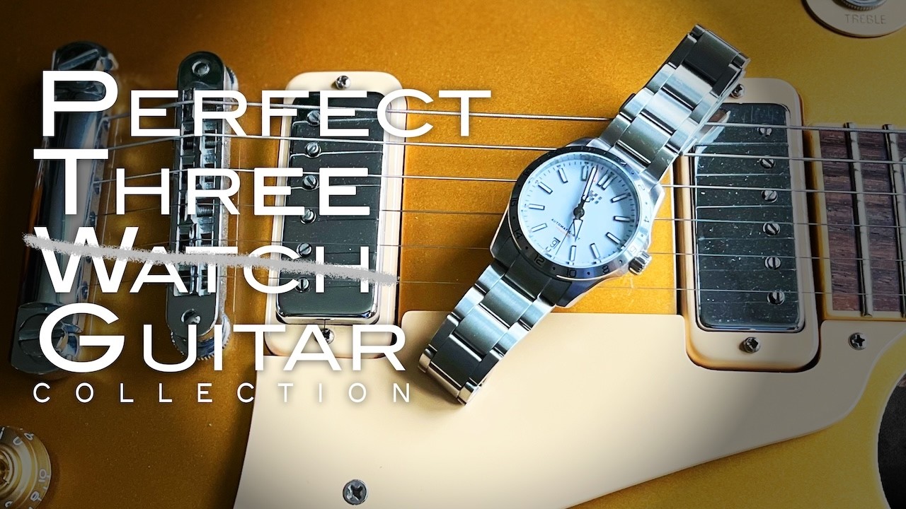 Идеальная коллекция из трёх гитар и часов