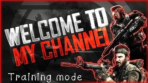 How To Enter TRAINING MODE In CALL OF DUTY MOBILE! CODM MOBILE! Alpha AsH....