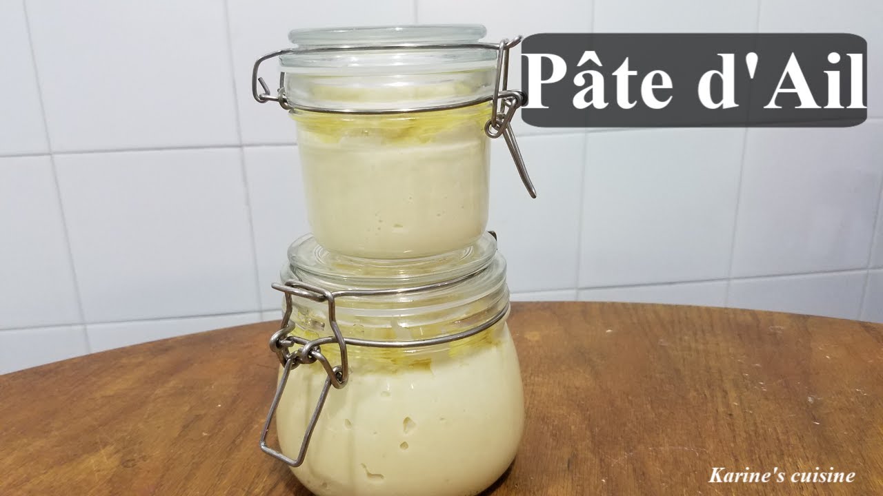 Pâte ou Purée d'Ail || Fait Maison #withme