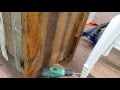 Bathroom sink cabinet with wood pallets Bathroom sink cabinet with wood pallets