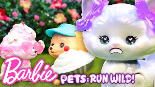 make cat laugh challenge barbie pets run wild e6 barbie
