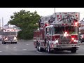 Ocean City Fire Department Tower 1 And Engine 1-1 Responding 6-17-25