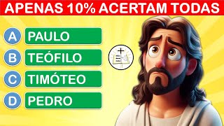 20 Bible Questions About the New Testament - Bible Quiz