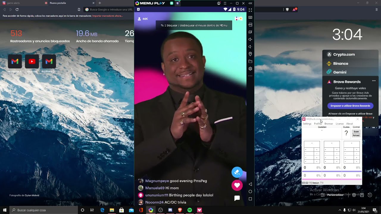 HQ Trivia 05/08/2021 IMPOSSIBLE GAME LOST ON Q11 10/12✔ $60