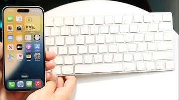 How To Connect Wireless Keyboard To iPhone! (2024)