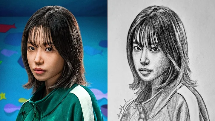 How To Draw Player 222 Jun-hee From Squid Game 3 | Step by Step Drawing Tutorial
