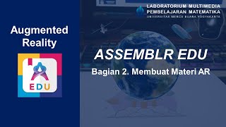 [BASIC AR] Augmented Reality Sederhana dengan Assemblr Edu - Membuat AR (2/3)