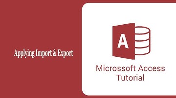 Procedure of Importing and Exporting Data in Microsoft Access । Jalpaiguri Y.C.T.C.