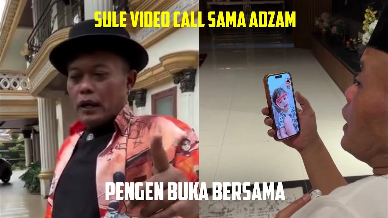 SULE VIDEO CALL SAMA ADZAM, PENGEN BUKA BERSAMA