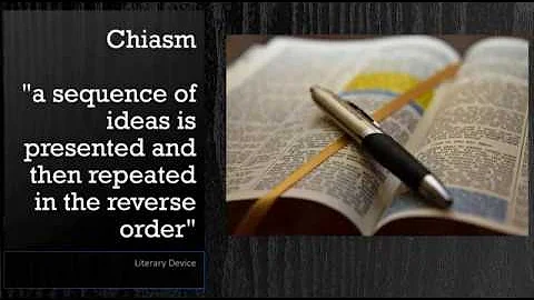 001   Chiasms - Bible Teaching in Less than 10 Mins