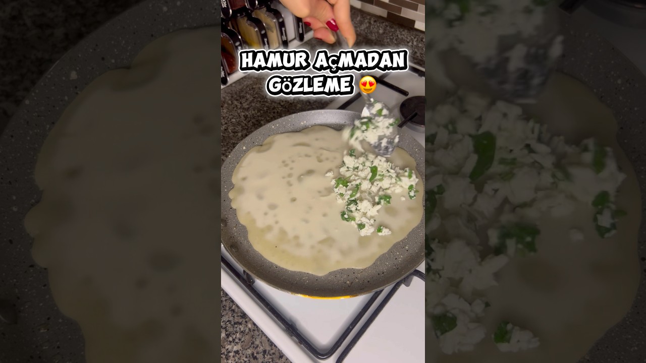 En pratik GÖZLEME. Çaydan önce hazırr #tarif #keşfet #food #pratiktarifler #patatessalatasi #food En pratik GÖZLEME. Çaydan önce hazırr #tarif #keşfet #food #pratiktarifler #patatessalatasi #food