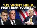 US IRAN WAR LIVE: TRUMP DROPS BOMBSHELL – 'NATO &amp; Allies, GO TAKE YOUR OIL FROM IRAN, US WON'T HELP'