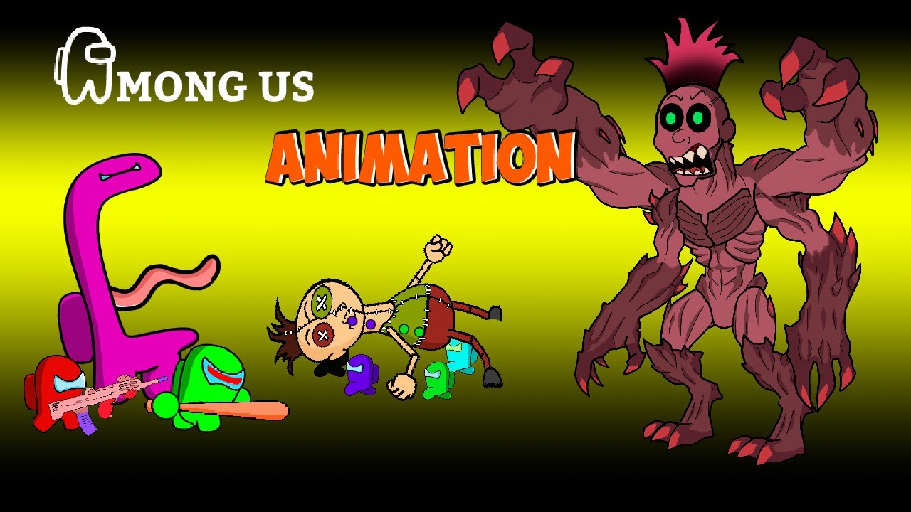 어몽어스 Among Us VS Hamood Habibi into Monster DOll Cursed | AMONG US FUNNY ANIMATION