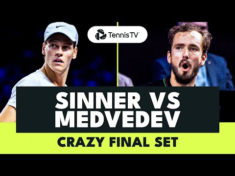 Sinner edges out Medvedev for Vienna title