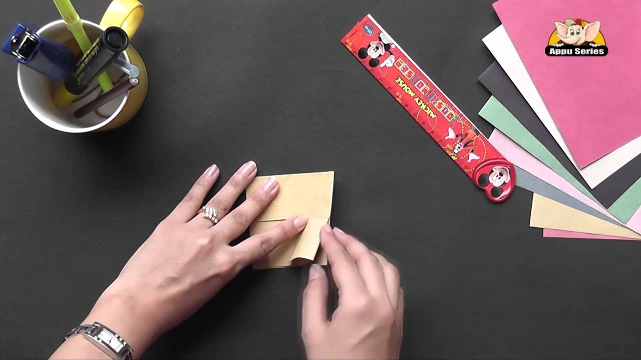 Origami in Marathi Learn to make a Simple Crown YouTube