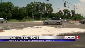 Construction project to close major University Heights intersection