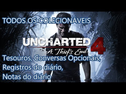 Vídeo: Uncharted 4 - Como Encontrar Todas As Conversas