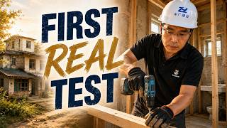 My First Real Test: Building a Temporary Kitchen and Bathroom