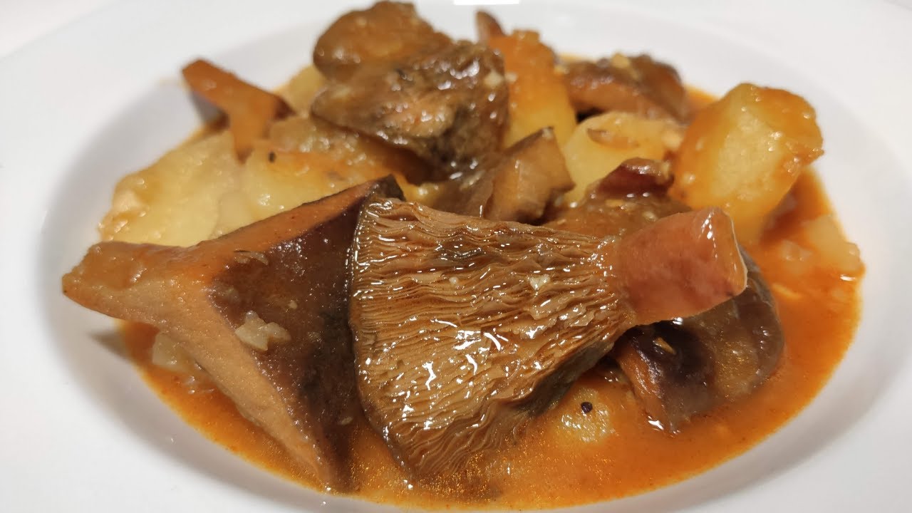 НИСКАЛО С КАРТОФЕЛЕМ 🍄 | ОРИГИНАЛЬНЫЙ рецепт | 🚀 (ЛЕГКО и БЫСТРО) 🍃