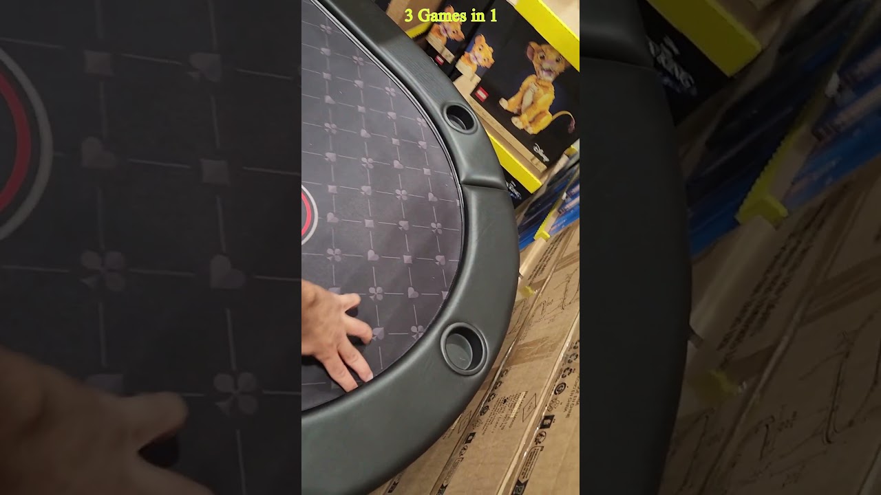 Barrington Poker Table Display at Costco
