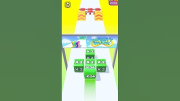 Jelly Run 2048 #androidgame #iosgameplay #shorts