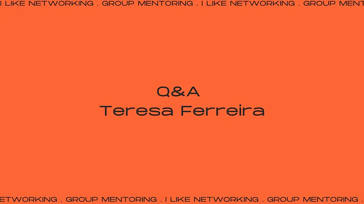 Q&A with Teresa Ferreira