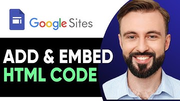 How To Add & Embed HTML Code in Google Sites (2025)