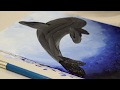 Inspyr arts ocean whale  5 minute painting tutorial